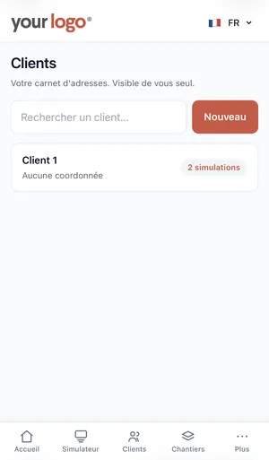 Carnet clients