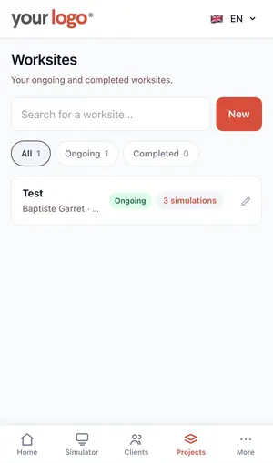 Worksite tracking