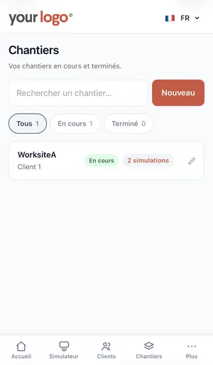 Suivi des chantiers